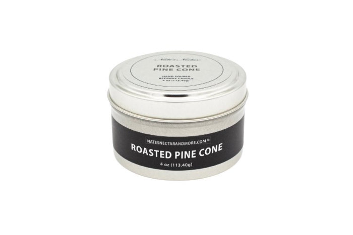 Ayers Valley Farm - Roasted Pine Cone Beeswax Candle - 6.5 oz / pkg