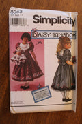 Simplicity 8663, Girls Dresses, Uncut Sewing Pattern, Daisy Kingdom