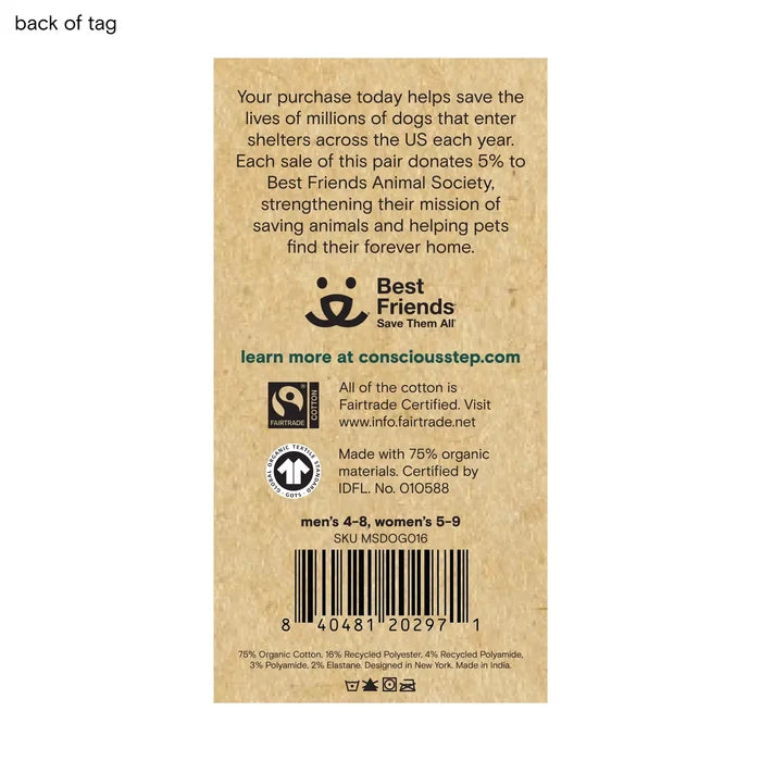Socks that Save Dogs | Black Dogs - Gifts for Dog Lovers: Small