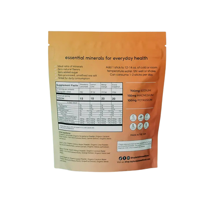 Taylor Dukes Electrolyte Drink Mix - Variety Pack 2