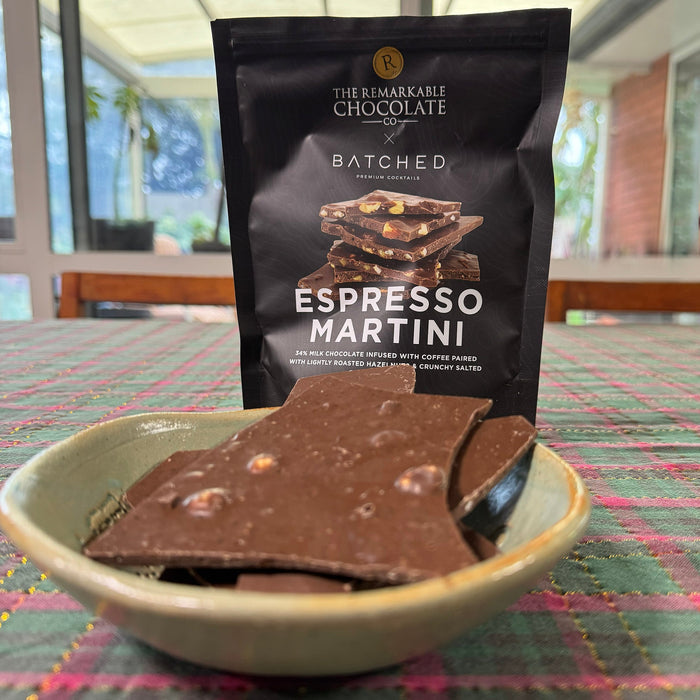 The Remarkable Chocolate Co Espresso Martini Chocolate Bark - ShopNZ