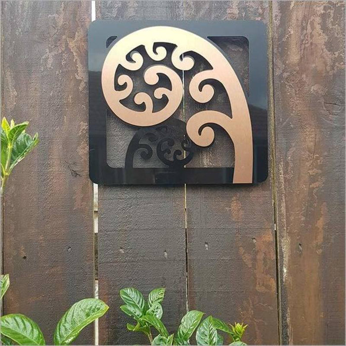 Two - Tone NZ Fern Frond Wall Panel - ShopNZ