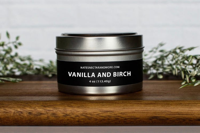 Ayers Valley Farm - Vanilla & Birch Beeswax Candle - 6.5 oz / pkg